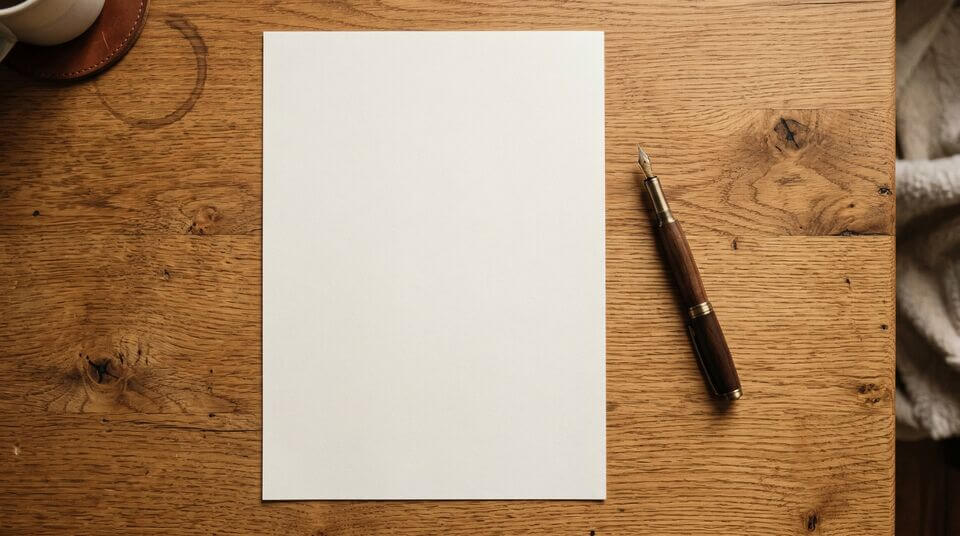 Person unterschreibt ein Dokument mit rotem Stempel „Außerordentlich"