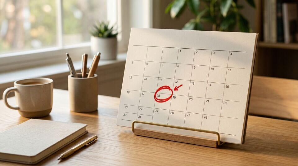 Wohnungsschlüssel neben einem Kündigungsschreiben für den Mietvertrag